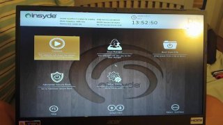 Подробный гайд на биос Insyde H2O (GJ86) с картинками и описанием всех слов, кодов на них