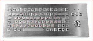 Подробный гайд: Настольная антивандальная клавиатура с трекболом (Trackball)
